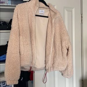 Urban outfitters teddy jacket